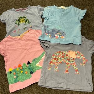 4 pack Boden t-shirt 2-3y